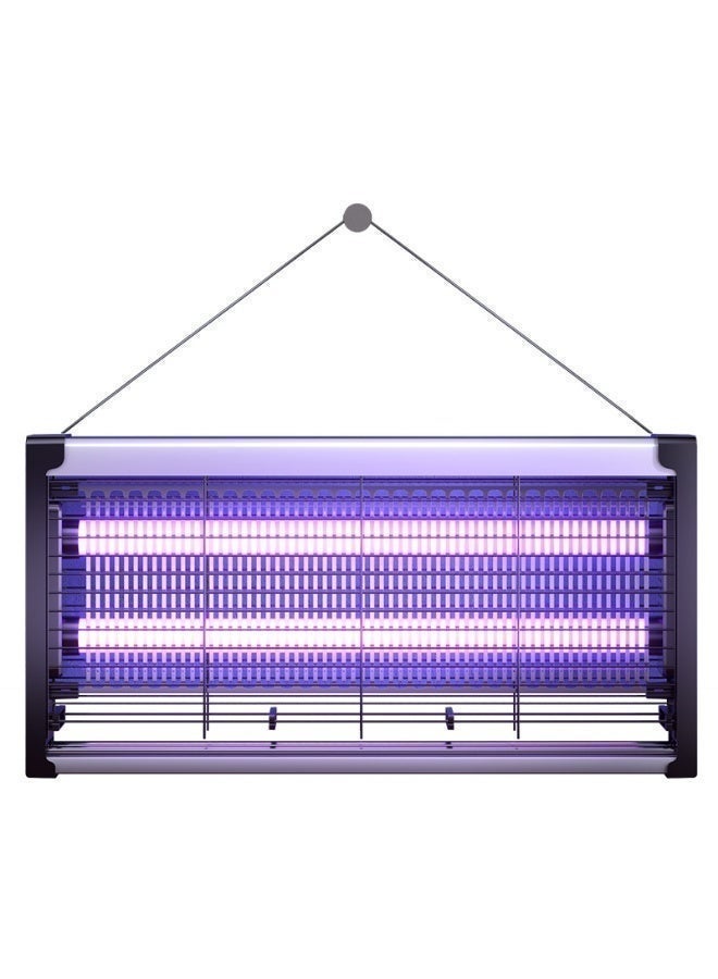 Bluejw 30W LED Bug Zapper - 1500V High-Voltage UV-A Lamp, 120㎡ Coverage, Dual-Layer Safety Net, Indoor/Outdoor Use - Image 1